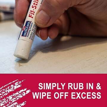 Mohawk Finishing Products Fill Stick (Fil-Stik©) Putty Stick 12 Pk Assortment for Wood Furniture Ca...
