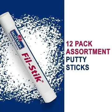 Mohawk Fil-Stik Putty Stick 12 Pk for Wood Repair