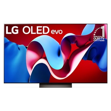 LG 65-Inch OLED evo C4 Smart TV with AI Features