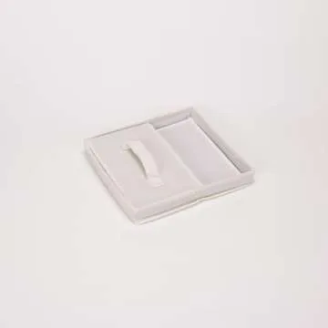 Household Essentials Storage Box with Lid - Natural Beige