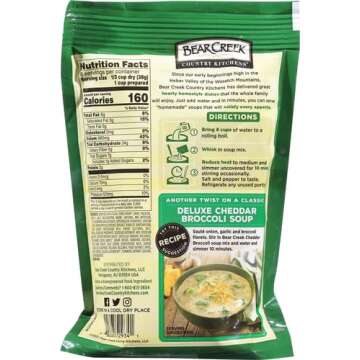 Bear Creek Soup Mix, Cheddar Broccoli, 10.6 Ounce