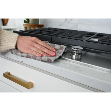 Casabella Microfiber Cloths for Stainless Steel Cleaning Pack of 2