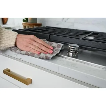 Casabella Microfiber Cloths for Stainless Steel Cleaning Pack of 2