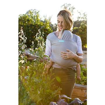 Moby Flex Baby Wrap Carrier - Ideal for Active Parents