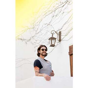 Moby Flex Baby Wrap Carrier - Ideal for Active Parents