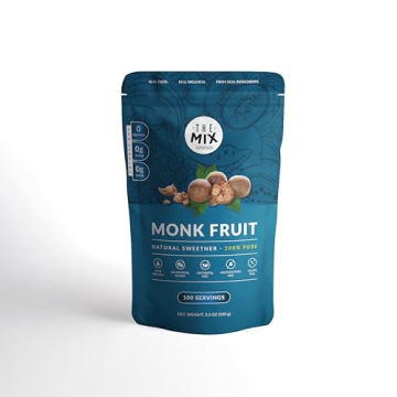 The Mix Monk Fruit PURE Sweetener, Erythritol Free and Natural