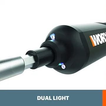 WORX WX240L Screwdriver with LED Lighting & 12 Bits