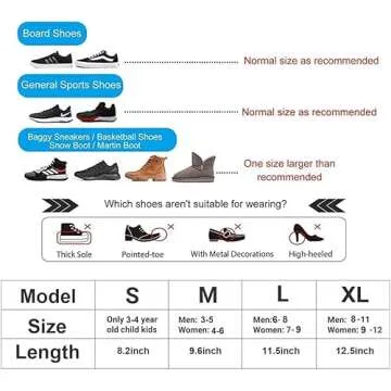 VBoo Waterproof Shoe Covers, Non-Slip Water Resistant Overshoes Silicone Rubber Rain Shoe Cover Outdoor cycling Protectors apply to Men, Women, Kids (Large, White)