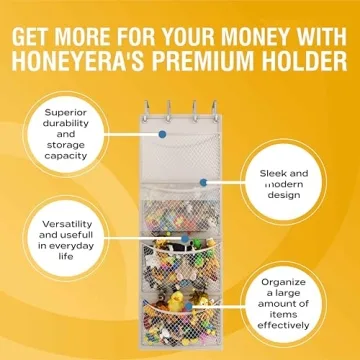 The Original Stuffed Animal Storage Over Door Organizer