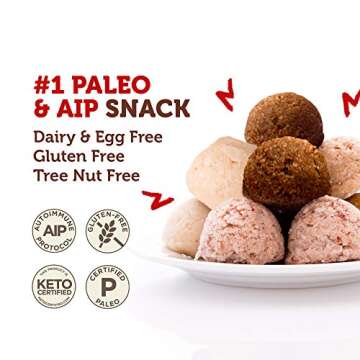 Paleo Angel Power Balls Healthy AIP Variety Pack - Gluten Free