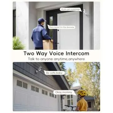 ZUMIMALL Security Cameras Wireless Outdoor with Magnetic Mount, 2K Outdoor Camera Wireless Battery Powered, 2.4G WiFi Cameras for Home Security Indoor,3MP Color Night Vision/Siren/PIR/AI/Cloud/Alexa