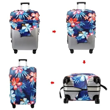 WUJIAONIAO XL Luggage Cover Durable Suitcase Protector