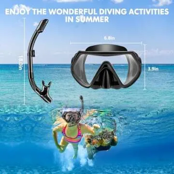 180° Snorkeling Gear Set for All Ages and Levels