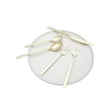 Cambridge Silversmiths 20 Piece Flatware Set for 4 - Gold