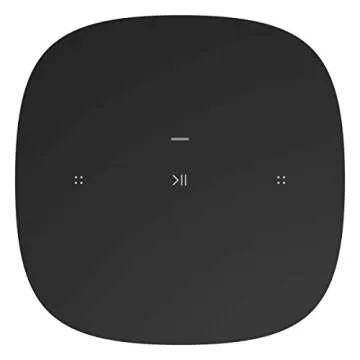 Sonos Four Room Set One SL - The Powerful Microphone-Free Speaker for Music and More - Black