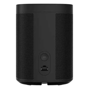 Sonos Four Room Set One SL - The Powerful Microphone-Free Speaker for Music and More - Black