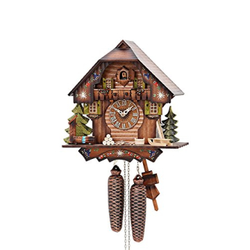 ISDD Cuckoo Clock Black Forest house KA 876 EX