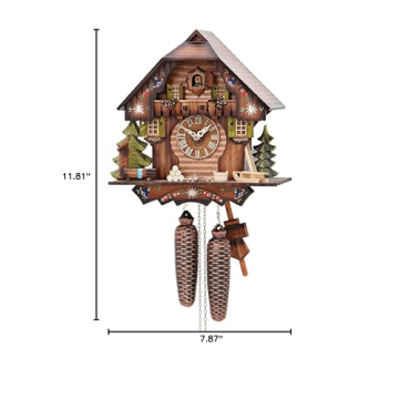 Authentic ISDD Black Forest Cuckoo Clock - Timeless Charm