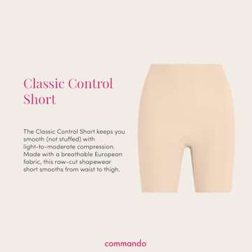 Buy Commando Classic Control Shorts for Ultimate Comfort
