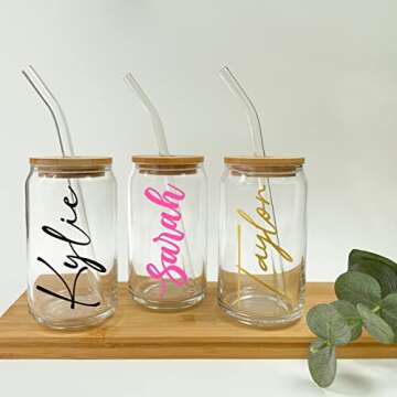 Personalized Sip Sip Hooray Tumblers with Lid & Straw