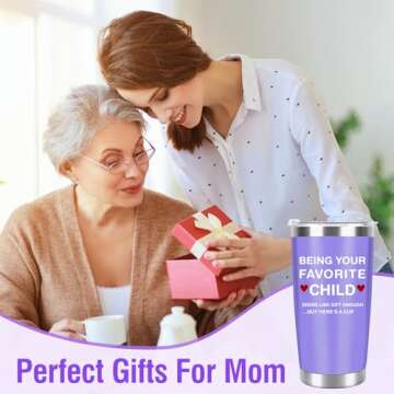 Unique 20 oz Tumbler Gifts for Mother and Wife