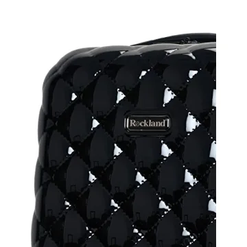 Rockland Expandable Hardside Spinner Luggage Set - Black