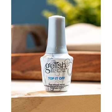 Gelish Top It Off Top Coat for High-Gloss Shine