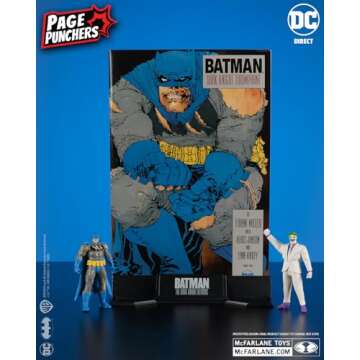 McFarlane Toys - DC Direct Page Punchers 2pk Batman & The Joker 3in Figures with Comic
