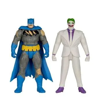 McFarlane Toys - DC Direct Page Punchers 2pk Batman & The Joker 3in Figures with Comic