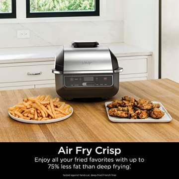 Discover the Ninja 6-in-1 Indoor Grill and Air Fryer