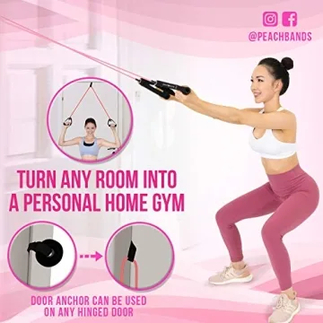Peach Bands Resistance Tubes - Versatile Workout Bands