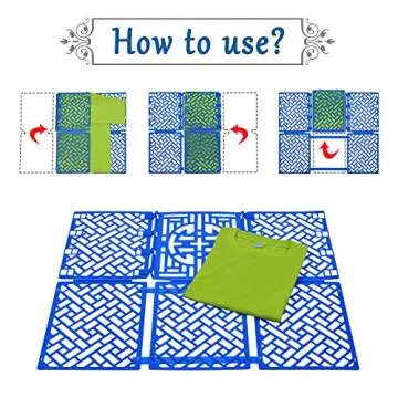 BoxLegend Shirt Folding Board for Effortless Folding