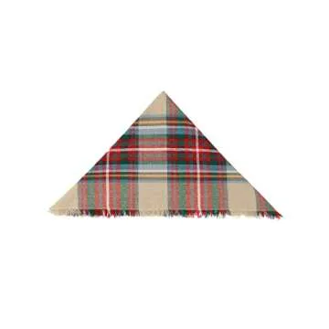 Century Star Womens Winter Scarf Fall Plaid Scarf Knit Oversized Large Triangle Scarf for Women Warm Shawl Wrap Z Triangle Multicolor