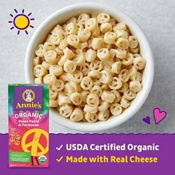 Annie's Organic Mac & Cheese Peace Pasta - 6 oz