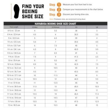 Hayabusa Pro Boxing Shoes for Men & Women - Black, 13