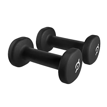 Peloton Light Weights | Set of Two Sweat-Proof Weights with Nonslip Grip, Designed to Fit in the Bac...