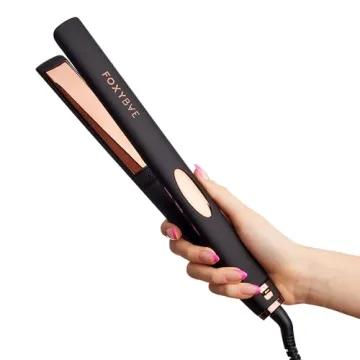 FoxyBae Trés Sleek Flat Iron for Smooth, Shiny Hair