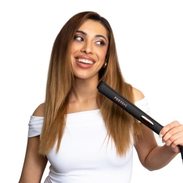 FoxyBae Trés Sleek Flat Iron for Smooth, Shiny Hair