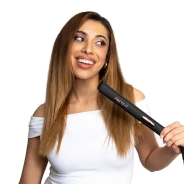 FoxyBae Trés Sleek Flat Iron for Smooth, Shiny Hair