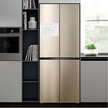 TOHERVIE Magnetic Acrylic Dry Erase Calendar Board for Fridge, 17"x12" Inches Clear Planning Board Planner for Refrigerator with 8 Colors Markers and Holder Eraser