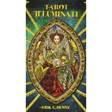 Tarot Illuminati Deck - 78 Vibrantly Illustrated Tarot Cards