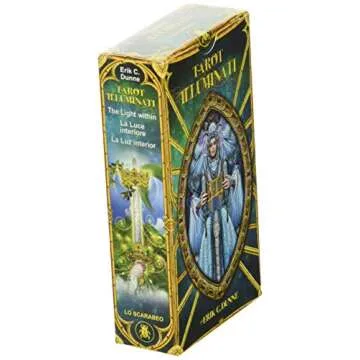 Tarot Illuminati Deck with Artful Imagery and Guidebook