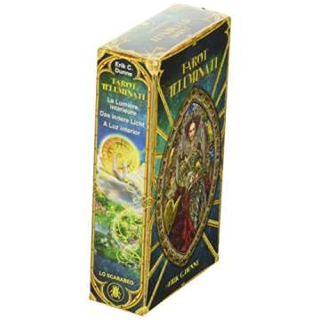 Tarot Illuminati Deck with Artful Imagery and Guidebook