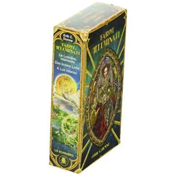 Tarot Illuminati Deck with Artful Imagery and Guidebook