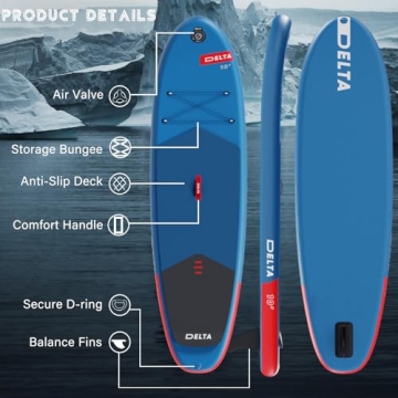 Inflatable Stand Up Paddle Board - Durable & Portable