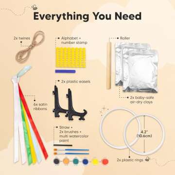 Baby Hand and Footprint Kit -Personalized Baby First Christmas Ornament,Baby Footprint Kit for Toddl...