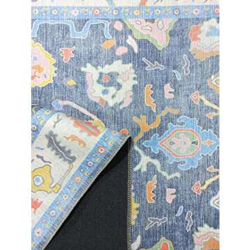 Elegant Oversized Turkish Modern Oushak Rug for Home