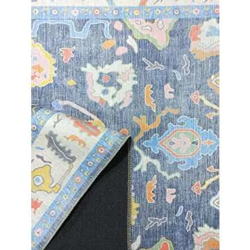 Elegant Oversized Turkish Modern Oushak Rug for Home