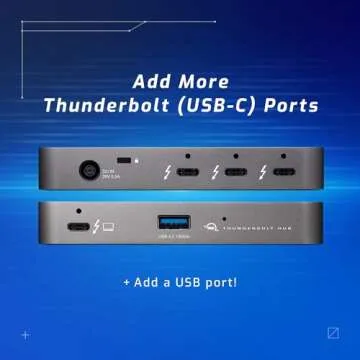 Expand Your Connectivity with OWC 5 Port Thunderbolt Hub