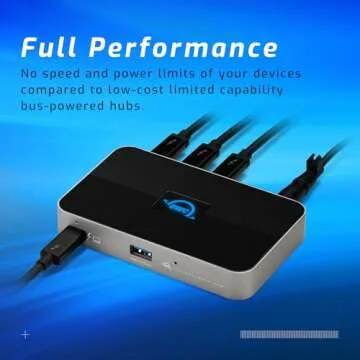 OWC Thunderbolt 4 Hub - 5 Ports & 60W Power Delivery